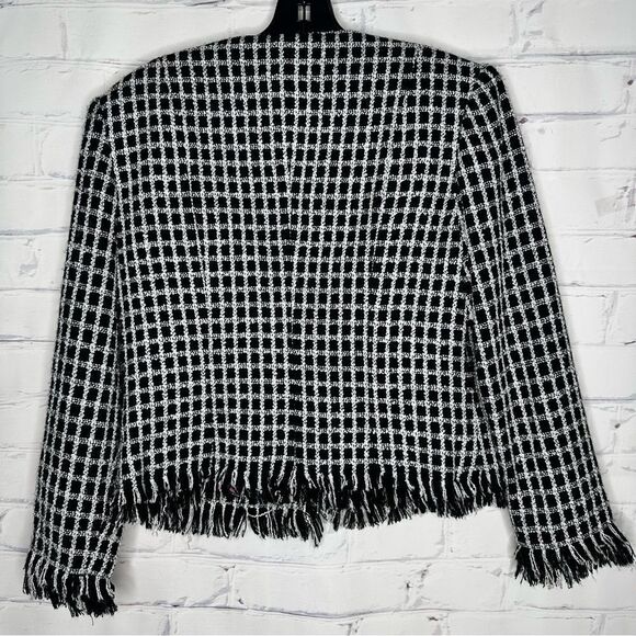 Nicole Studio size 6 petite black & white blazer - Picture 5 of 5